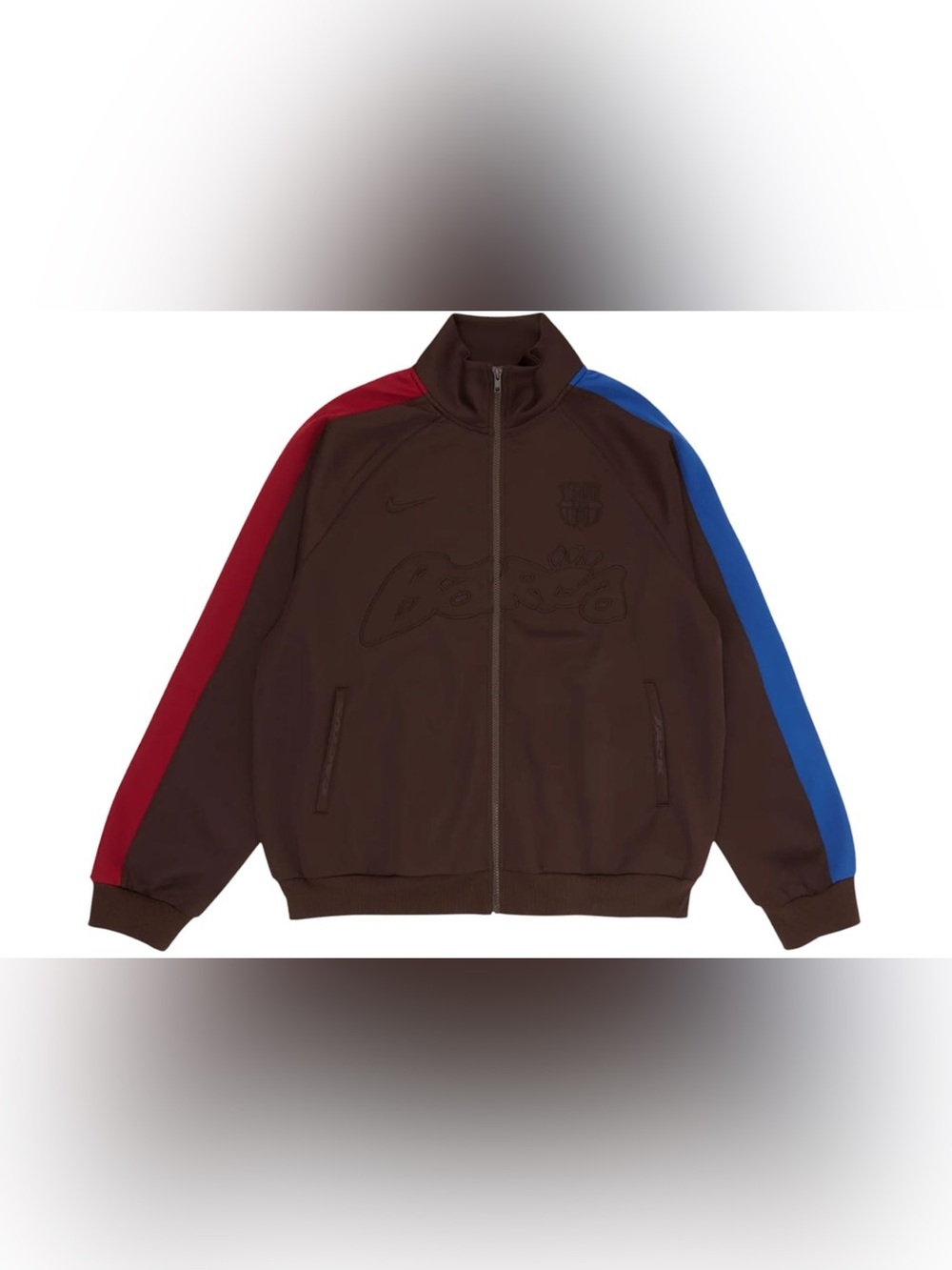 Travis Scott x Nike x FC Barcelona Retro Zip Anthem Jacket